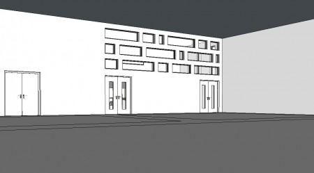 De hoge 'concertzaal' zorgt ervoor dat de klanken van het orkest ten goede komen. In combinatie met goede akoestische materialen kan er een perfecte beleving zijn. Door voldoende ramen in het gebouw, krijgt de zaal een frisse uitstraling.